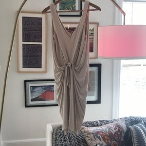 DVF Grecian Style Blush Cocktail dress